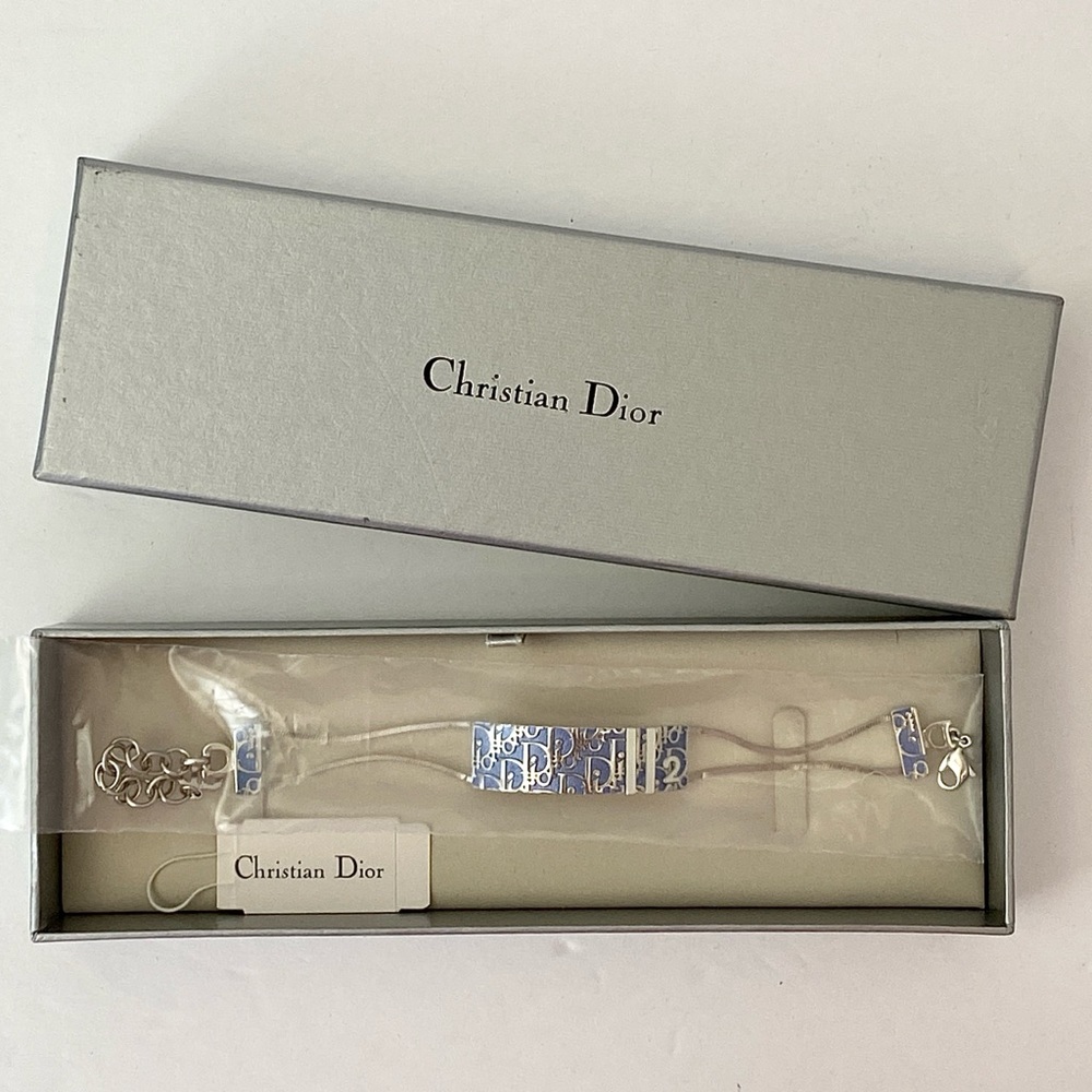 New Dior Trotter Blue Bracelet